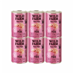 WILD FARM P&acirc;t&eacute; sealihaga 6x400g - gluteenivaba kassitoit