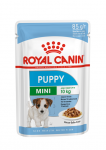 ROYAL CANIN Mini Puppy 12x85g m&auml;rgtoit kastmes kuni 10 kuu vanustele kutsikatele, v&auml;ikestele t&otilde;ugudele