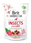 BRIT CARE Dog Crunchy Cracker Insects rikas lambaliha 200g