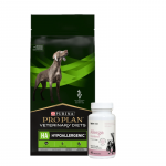 PRO PLAN Veterinary Diets HA h&uuml;poallergeeniline kuivtoit koertele 7 kg + LAB-V Allerga Control &ndash; allergia s&uuml;mptomite leevendamine 45 kapslit
