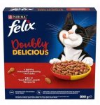 Felix Doubly Delicious kassitoit maitsva veiseliha ja kana seguga 800 g