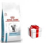 Royal Canin Veterinary Diet Feline Skin Coat 3,5kg + STAIGMENA KATEI