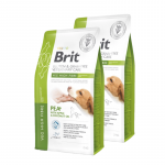 BRIT GF veterinaarravimid koertele Veg Fibre 2x2kg