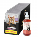 PRO PLAN Nutrisavour maitsev kassitoit kalkuniga kastmes 26x85g + LAB V l&otilde;he&otilde;li koertele ja kassidele 500ml