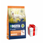 BOZITA Original Adult Sensitive Skin & Coat Salmon 3 kg + &uuml;llatus teie koerale