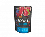 Rafi lambalihaga koertele - kotike 300g (must pakend)