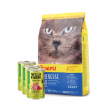 JOSERA Marinesse 10 kg + WILD FARM Premium Grain Free Lamb and Tuna 3x400 g &ndash; teraviljavaba toit steriliseeritud kassidele