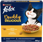 Felix Doubly Delicious kassitoit maitsva kana ja kalkuniga 800 g