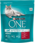 Purina One Cat Adult Toit veiselihaga kassidele 800g