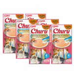 INABA CAT CHURU l&otilde;he kammkarpidega 4x14g