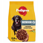 Pedigree Adult Senior linnuliha ja k&ouml;&ouml;giviljadega 2,6 kg