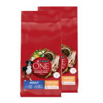 PURINA ONE Adult Medium/Maxi T&auml;iskasvanud koertele m&otilde;eldud toit, rikkalikult kana ja riisiga, 2x12 kg
