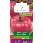 Malinowy Olbrzym k&otilde;rge maapinnal kasvav tomat &ndash; v&auml;ga suured viljad, keskmine hiline