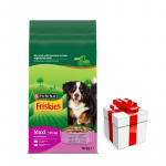 Friskies Maxi t&auml;iskasvanud koertele m&otilde;eldud toit veiseliha ja k&ouml;&ouml;giviljadega, 10 kg