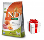 Farmina N&D K&otilde;rvits teraviljavaba koerale BOAR AND APPLE ADULT MINI 7kg + STIGMENA FOR DOGS