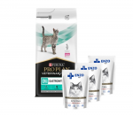 PURINA Veterinary PVD EN Gastrointestinal Cat 5kg + ENZO VET Soolesool kassidele lambalihaga kastmes 3x100g