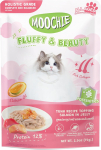 MOOCHIE tuunikalaga retseptiga l&otilde;hegeeliga kassitoit Fluffy & Beauty-le 70 g