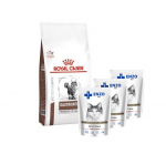 ROYAL CANIN Gastro Intestinal M&otilde;&otilde;dukas kaloraaž GIM 35 4kg + ENZO VET Soolesool lambalihaga kastmes kassidele 3x100g