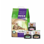 JRS Cats Best Nature Gold 20 l / 10 kg &ndash; pika karvaga kasside liiv + TASUTA PRO PLAN t&auml;iskasvanud kasside toit 1x400 g (MAITSE SAADETAKSE JUHUSLIKULT)