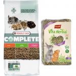 VERSELE-LAGA Cavia Complete &ndash; merisigadele 8 kg + VITAPOL hein n&auml;rilistele 1,2 kg