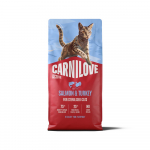 Carnilove Active Cat l&otilde;he ja kalkuniga kastreeritud t&auml;iskasvanud kassidele 6 kg