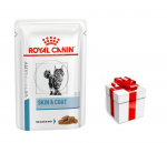 ROYAL CANIN Skin&Coat Coat Formula 12x85g purk + STAIGMENA KATEI