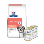 HILL'S PD Prescription Diet Canine On-Care 10 kg + ENZO VET Taastumisdieet koertele 3x400g