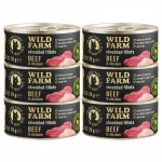 WILD FARM Fillets Beef&Chicken 70g - teraviljavaba m&auml;rja kassitoit, filee puljongis