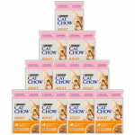 PURINA Cat Chow t&auml;iskasvanud kasside toit l&otilde;he ja roheliste hernestega kastmes 10x85g