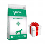 Calibra Veterinary Diets koera neeru- ja s&uuml;damehaiguste dieet 2 kg + &uuml;llatus teie koerale