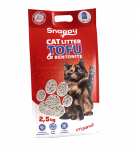 SNAPPY kasside allapanu TOFU koos bentoniidiseguga piim 2,5kg