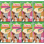 INABA Churu 4P kana- ja l&otilde;hemaitseline koerakr&otilde;ps 4x(4x14g) + Churu 4P kanamaitseline koerakr&otilde;ps 4x(4x14g)