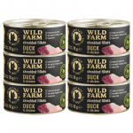 WILD FARM Fillets Duck&Chicken 70g - teraviljavaba m&auml;rja kassitoit, filee puljongis