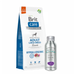 BRIT CARE koerte h&uuml;poallergeeniline t&auml;iskasvanud suurte t&otilde;ugude lambaliha 12 kg + TASUTA JM SANTE NATURAL EAR OIL koertele ja kassidele 100 ml