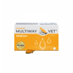 MULTIWAY VET&reg; DUOCAPS OMEGA+ &ndash; keeratavad kapslid rasvhapete lisamiseks koerte ja kasside toidule, 60 kapslit