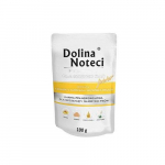 Dolina Noteci PREMIUM v&auml;ikest t&otilde;ugu koertele JUNIOR rikkalikult kanamaksa ja vasikamaksaga kotike 100g