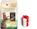 Applaws Adult Chicken Dry Cat Food 2kg + STAIGMENA KATEI