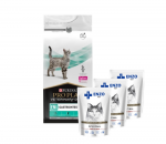 PURINA Veterinary PVD ET Gastrointestinal Cat 1,5kg + ENZO VET Soolestik lambalihaga kastmes kassidele 3x100g