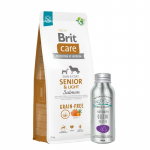 BRIT CARE Graanivaba Senior & Light l&otilde;he 12 kg + TASUTA JM SANTE NATURAL EAR OIL koertele ja kassidele 100 ml