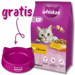 WHISKAS Adult 14kg - kuivtoit kassidele kana ja k&ouml;&ouml;giviljadega + TASUTA KASSITE TOIT !!!