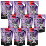 BUBU Pets Silikoonist mitteimav liiv Micro lavendel lilla 9x7,2 l