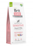 BRIT CARE Sustainable Sensitive Insect & Fish 12kg + koeratoit