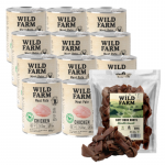 WILD FARM Pate Chicken 12x800g gluteenivaba koeratoit + tasuta maius