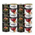 DOLINA NOTECI Rafi Classic + WILD FARM Monoproteiini maitsesegu 12x800g
