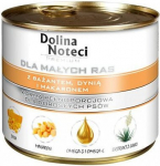 Dolina Noteci PREMIUM faasaniga, k&otilde;rvitsaga ja pastaga v&auml;ikestele t&otilde;ugudele 185 g