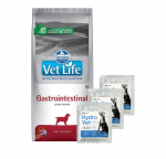 FARMINA Vet Life Dog Gastrointestinal 12kg + Hydro-Vet Dog &ndash; dieettoit koertele, mis soodustab taastumist p&auml;rast operatsiooni 3x22 g