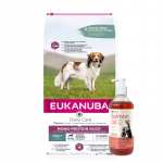 EUKANUBA Adult Daily Care Mono-Protein Duck 12 kg + LAB V l&otilde;he&otilde;li koertele ja kassidele 500 ml