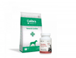 Calibra Veterinary Diets Dog Renal Cardiac 12 kg + LAB-V Cardio Regeneration &ndash; s&uuml;dame-veresoonkonna toetav toidulisand koertele ja kassidele, 45 kapslit