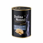 DOLINA NOTECI Premium steriliseeritud kassidele, mis sisaldab rohkesti p&auml;rlkanti 400g