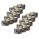 Miamor Feine Filets žel&eacute;es - m&auml;rg kassitoit tuunikala ja kalmariga 24x100g purk